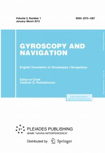 Cover of Gyroscopy and Navigation (in English)